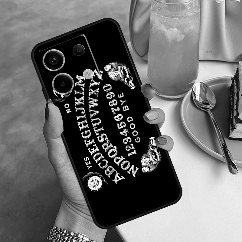 OUIJA BOARD Case For Xiaomi Redmi 12 9C 10C 12C 13C Redmi Note 13 12 9 10 11 Pro 9S 10S 11S 12S Coque
