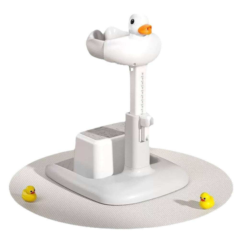 Adjustable Baby Bath Rack for Sitting/Standing in L-Shaped Tub