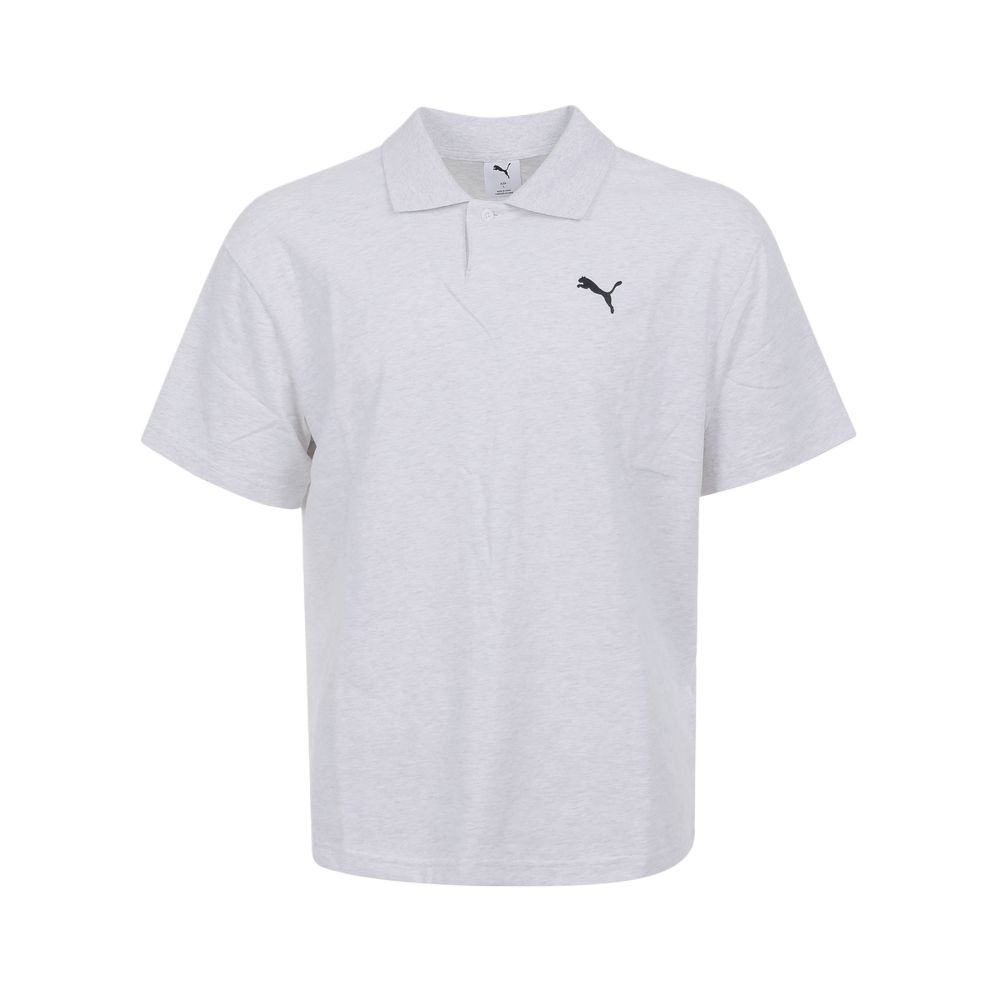 Мужская простая мягкая вязаная футболка-поло с коротким рукавом Puma Ess tops 639718-05 XXL