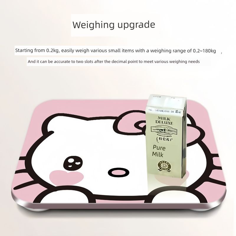 Weighing Scale For Home Electronic Scale Cartoon Precision Body Scale Weight Loss Body Fat Scale Adult Scale Weight Scale Female Dormitory