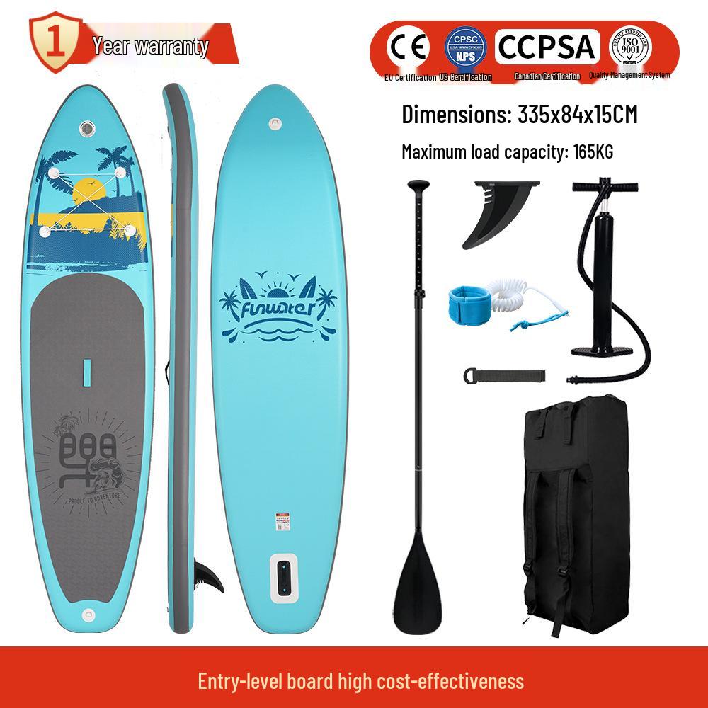 Funwater Entry-Level Stand-Up Paddleboard (SUP) Surfboard