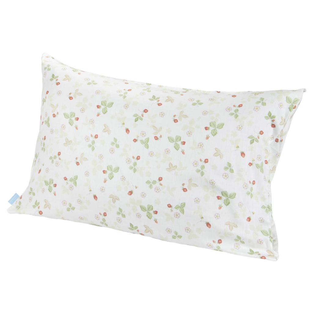 Nishikawa Pillowcase, Wedgwood Wild Strawberry, 63x43cm Pillow, 100% Cotton, Made In Japan, Pink, PJ07305679P
