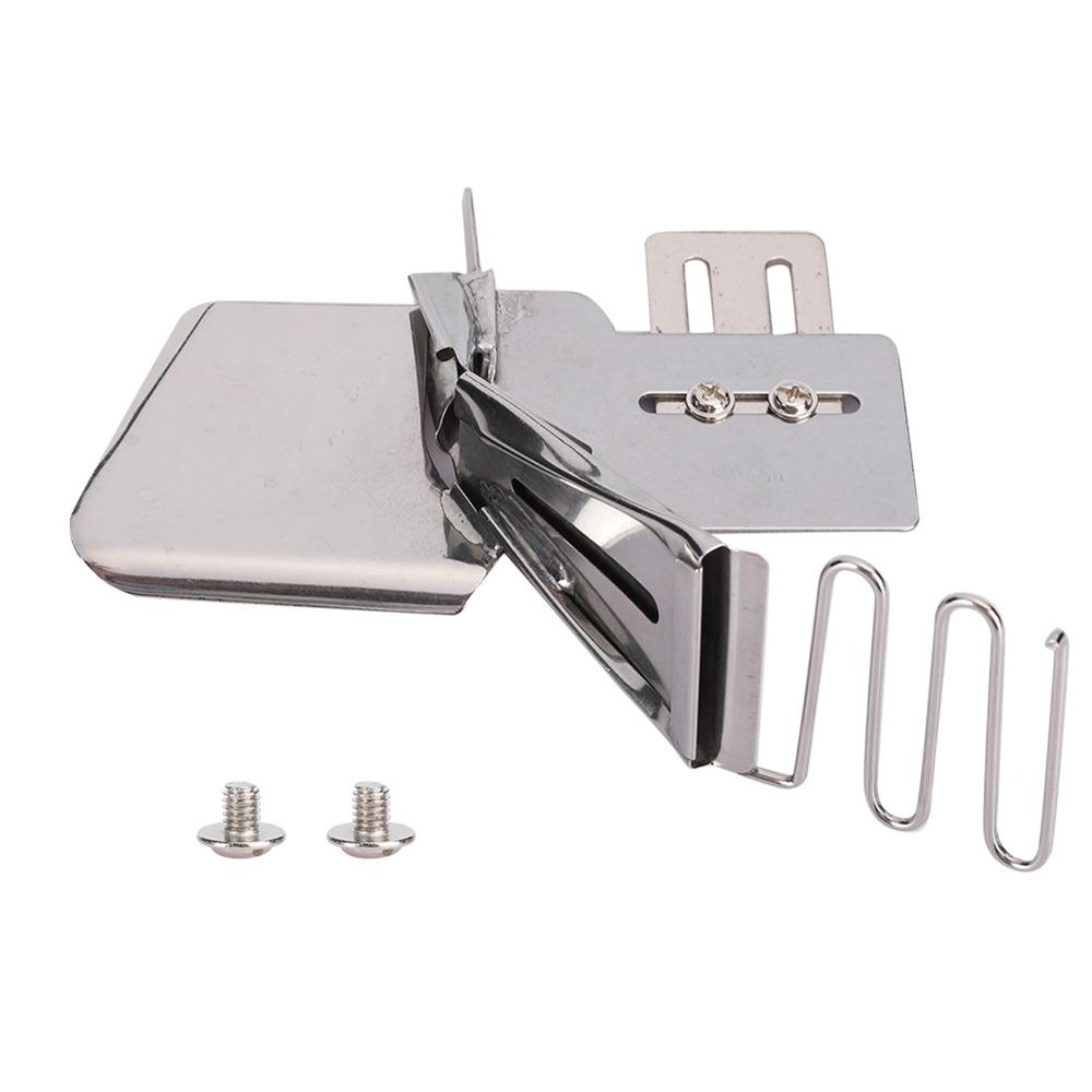 Sewing Machine Parts Iron Tape Binder Precision Adjustable Sewing Hemmer Professional 4 Folds Hemmer Folder Industrial Sewing