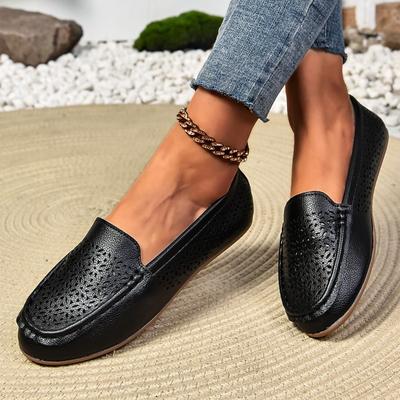 Fashion Women Flats 2024 New Spring Fashion Low Heel Flats Office Slip On Casual Women Classic Round Toed Single Shoes Zapatos De Mujer