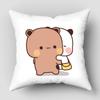 Bear Hug Pillow Case Bubu Dudu Cartoon Series For Home Decorative Pillows Cover Invisible Zippered Throw PillowCases