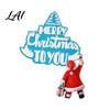 Rustic Door Frame Sign Christmas Topper Decoration Wooden Holiday Corner Sign Cute Funny Party Supplies Snowman Santa Claus Penguin Decor