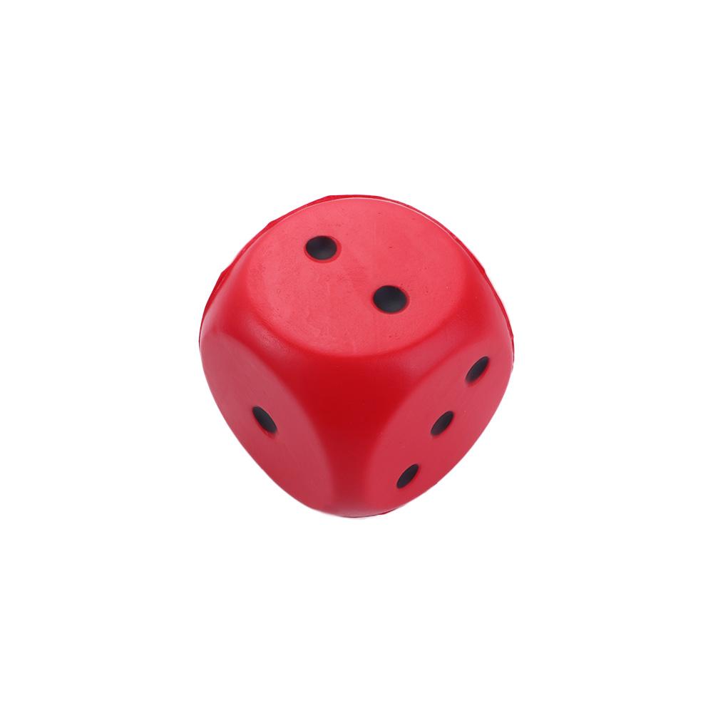 for Children Gag Toy Squeeze Solid Color Finger Training Length 6cm Soft Sponge Dice Pressure Relief Point Dice Anti Stress