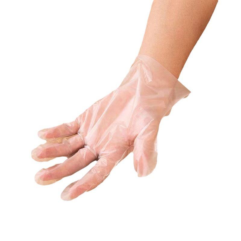 Waterproof and Oil-proof Disposable GlovesTPE Kitchen CleaningHand Chores Food-grade Thickened Transparent Film