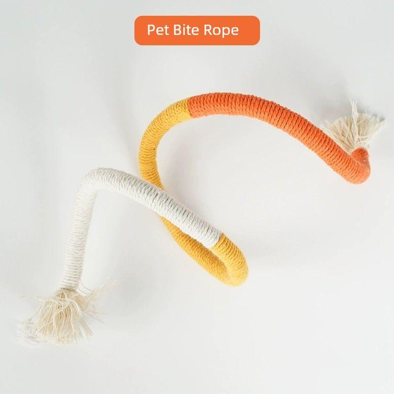 

Игрушка для кошки Канат для кусания кошки Саморазвлекающая Снимающая духоту Дразнилка для кошки Молярный укус Насекомое Галл Фрукт Товары для питомцев Канат для кусания Игрушка Everything Orange