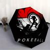 Pokeball Pokémon Automatic Open/close Umbrella, Heavy-Duty Iron Frame, Folding Portable Design, Travel, Everyday Use 186