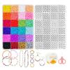 4Mm Glass Rice Beads With Letters Beaded Material Diy Earrings Bracelet Jewelry Accessories Set