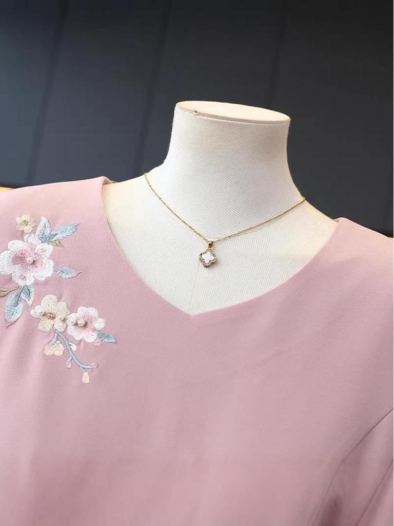 2026 New Style Mother-in-law Formal Wedding Dress Set for Middle-aged Women - Spring & Autumn