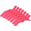 Pack Of 7 Neutral Alligator Double-Hinged Hair Clips For Women Hair Styling Professional Salon Use
