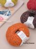 Handmade Interstellar Speckled Baby Camel Wool Yarn - Multi-Strand, Colorful, Medium Thickness