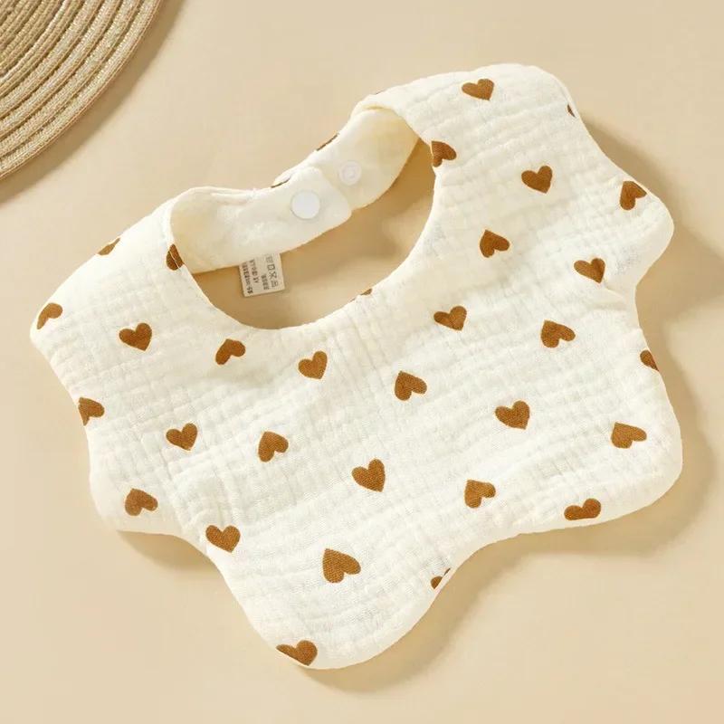 Baby gauze bib pure cotton a class saliva towel baby waterproof spit milk for men and women baby spring and summer thin