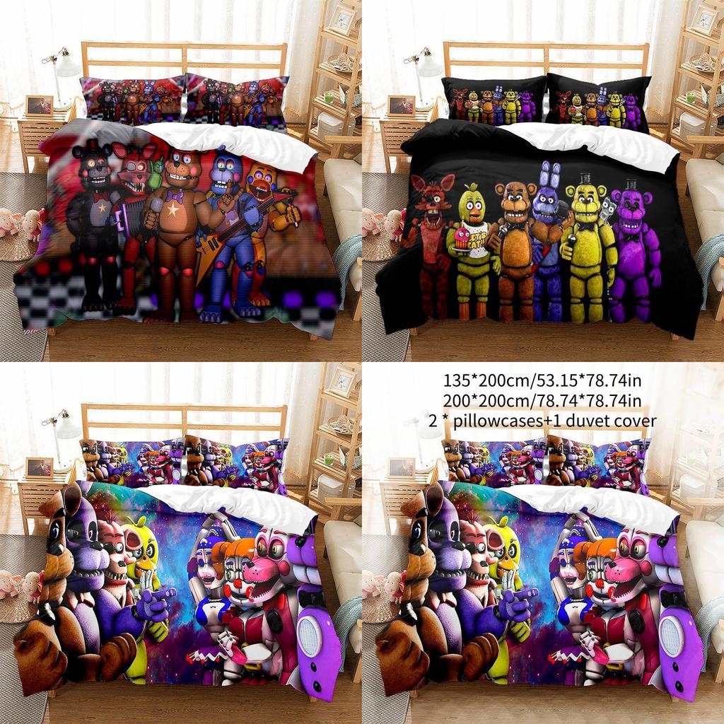 Spielzeug Bär Serie Grenzüberschreitendes Dreiteiliges Set Daunendeckenbezug Fleece Vierteiliges Set Übersee Zweiteiliges Set