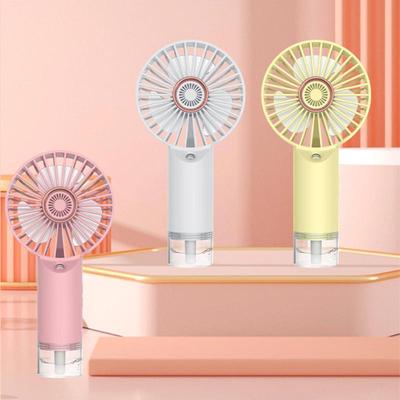 2025 Portable USB Rechargeable Handheld Spray Fan: Hydrating, Moisturizing, and High-Performance Mini Fan