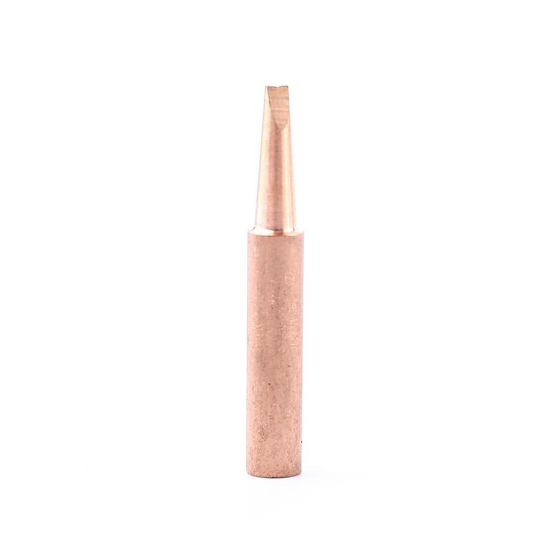 5Pcs Pure Copper Iron Tip Soldering Tip Rework Station Welding Head Soldering