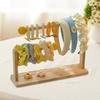Wooden Hair Band Hair Rope Hair Tie Holder Multifunctional Earring Bracelet Watch Necklace Stand