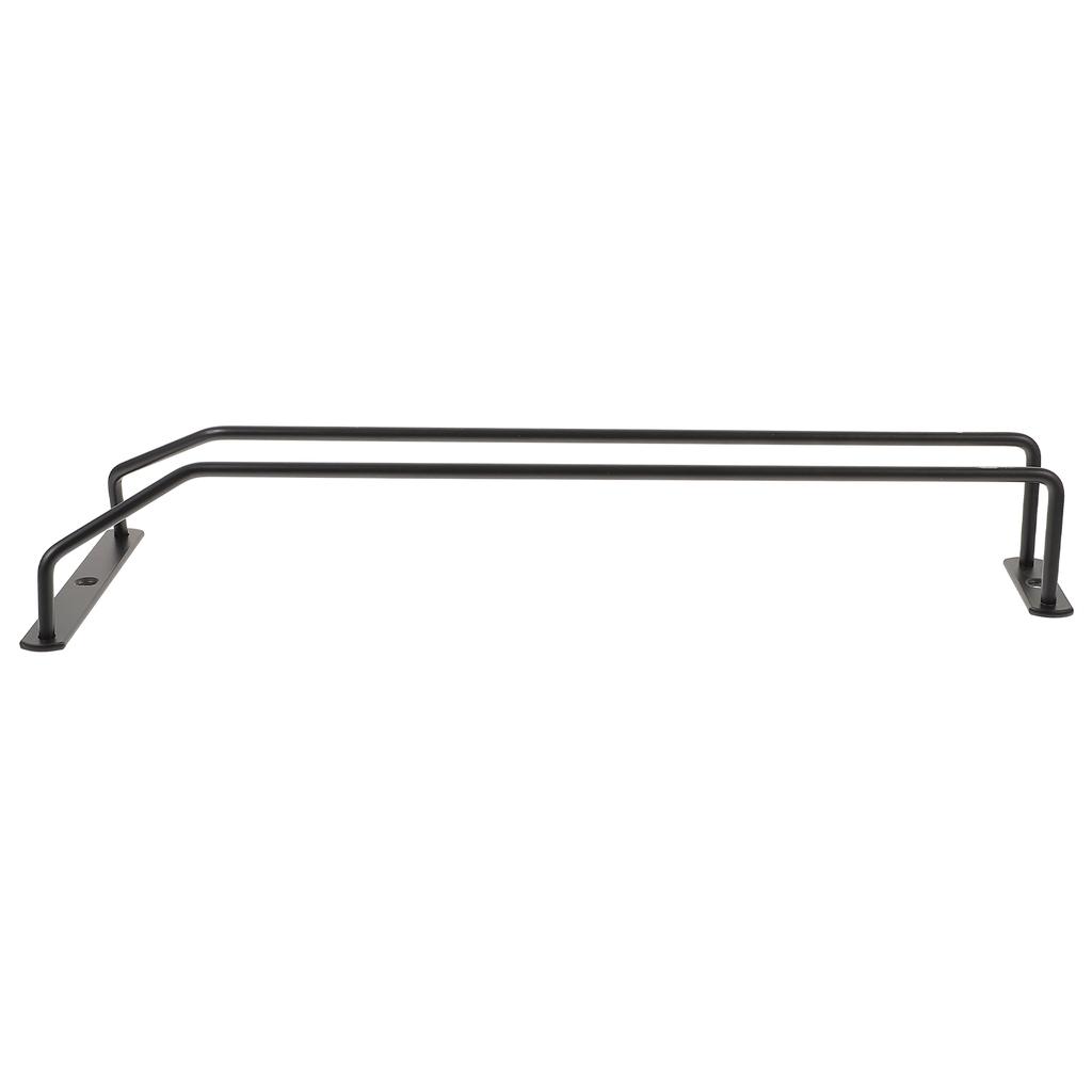 Glass 35cm Glass Rack Under Shelf Stainless Steel Multi Functional Under Shelf Hanging Cup Holder For Home 2