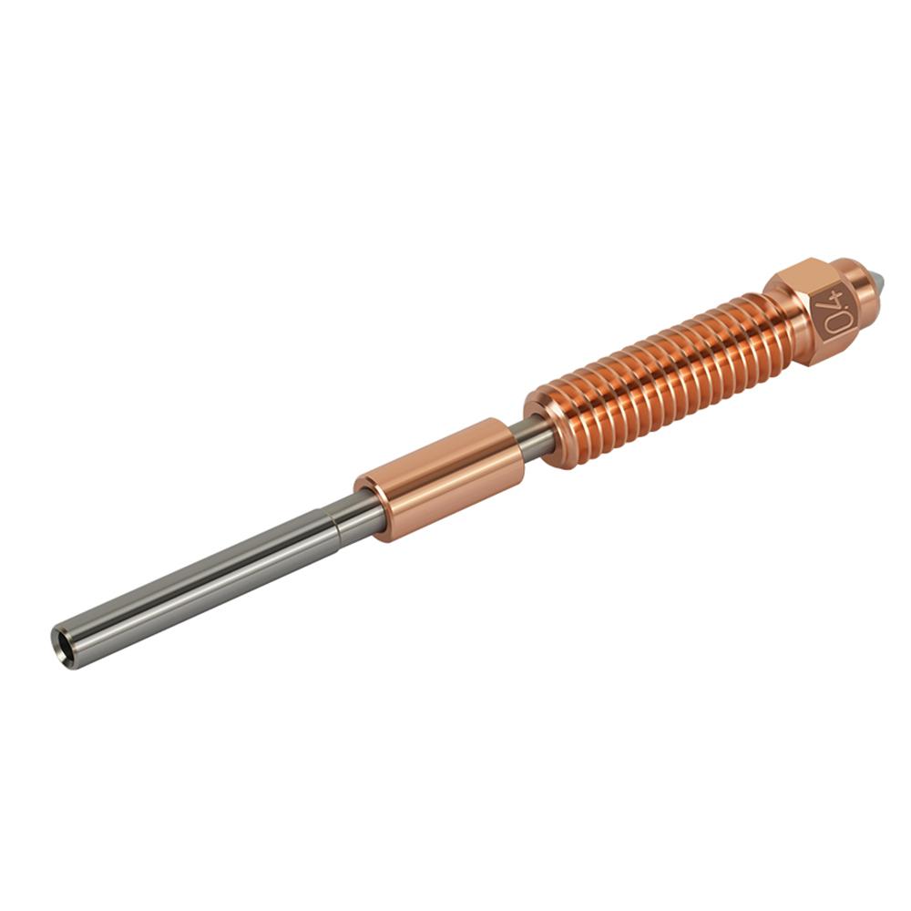 3D Printer Accessory 1.0mm CZ Copper Hardened Steel Coating Nozzle Compatible with Creality K1C K1