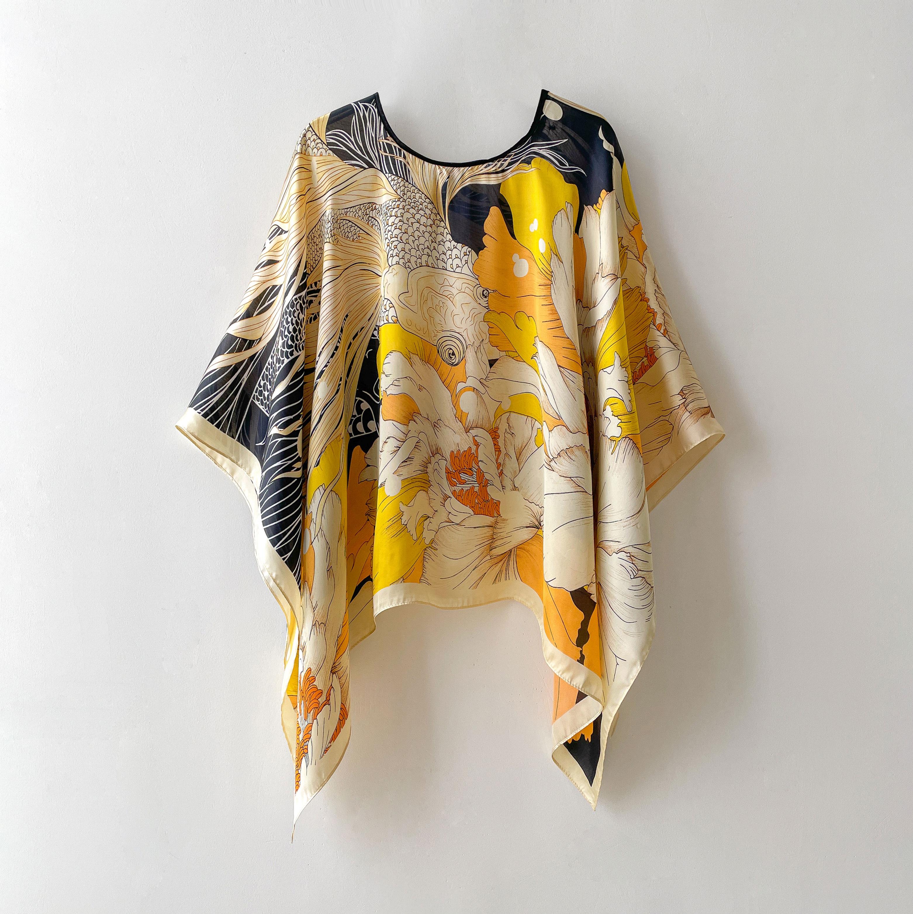 

110*110 см модный принтованный квадратный шарф женский морской дорожный искусственный шелковый шарф элегантный темпераментный женский шарф шаль