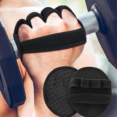 1 Par Hombres Mujeres Guantes Deportivos de Entrenamiento Almohadillas de Agarre Evitar Callosidades Guantes de Fitness Protector para Levantamiento de Pesas Agarre de Gimnasio Duradero