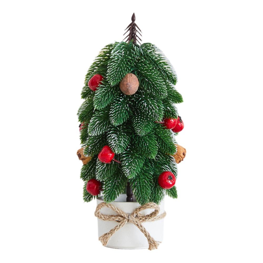 Decorative Christmas Tree Ornament Artificial Christmas Tree Potted Plants  Living Room