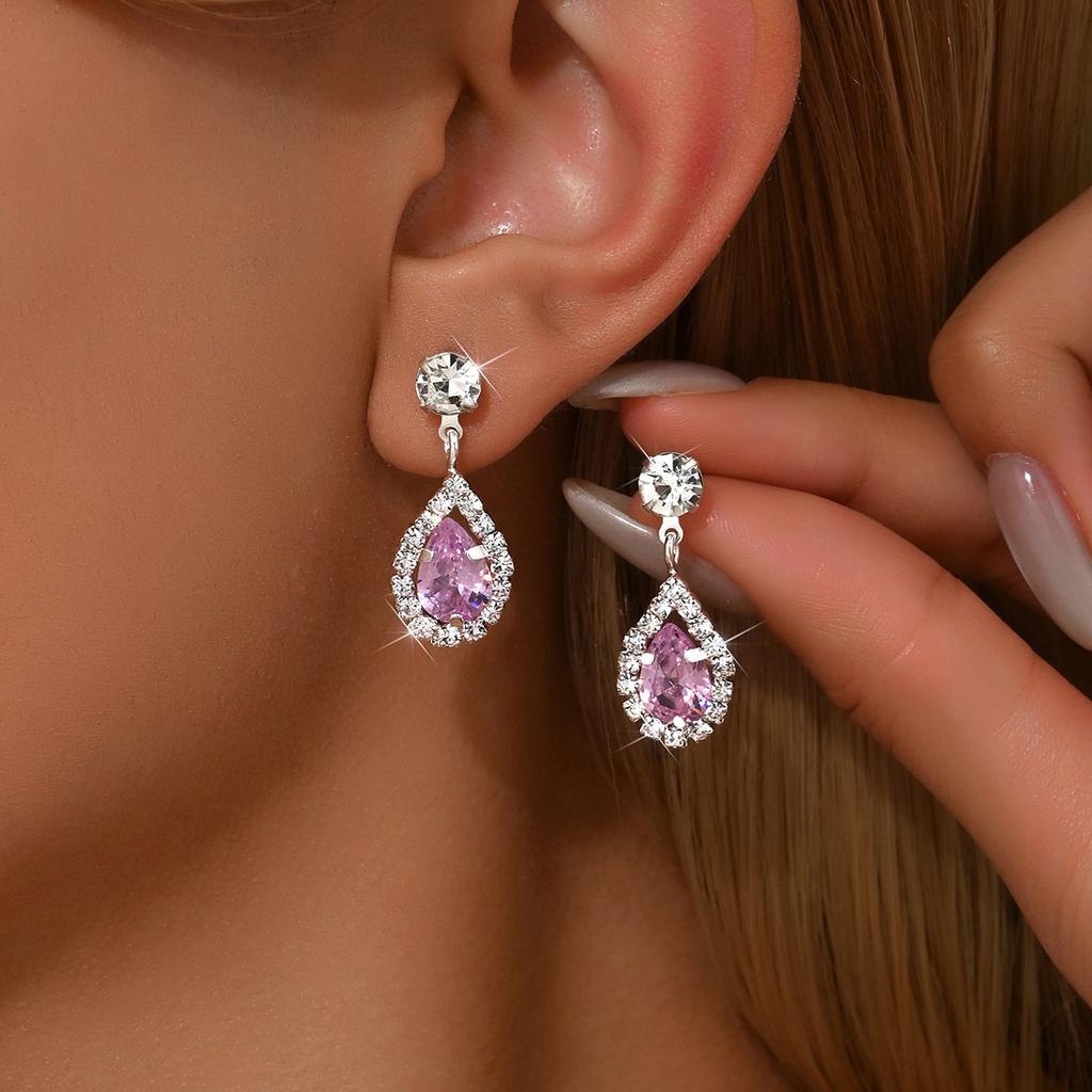 Medieval Style Water Drop Pendant Earrings Temperament Personality Simple Versatile Commuter Earrings Women's Accessories