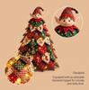 DOWMOO DIY Quilted LED Christmas Tree Set - Wear-Resistant Polyester Desktop Decoration Ornament