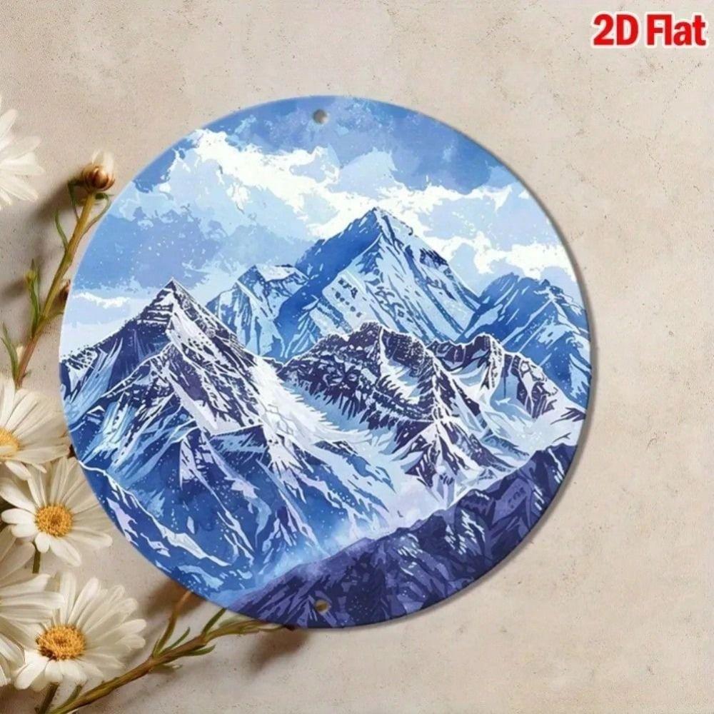 Handmade Metal Tin Plate Wall Art Home Decor 20x20cm