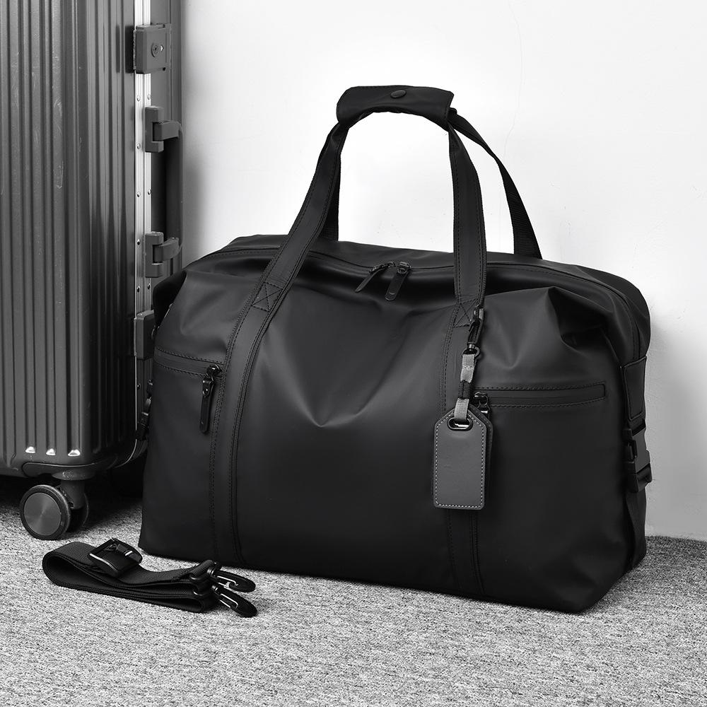 Travel Bag Men'S Business Trip Handbag Large Capacity Short-Distance Travel Bag Sports Luggage Bag Fitness Bag One Shoulder Messenger Bag