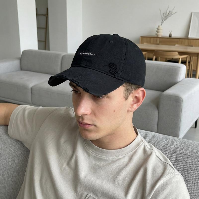 Embroidered Soft Top Baseball Cap for Unisex Sunshade Cap
