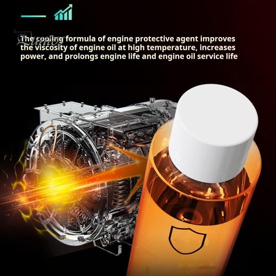 Motoröl-Additiv zur Verschleißschutzbehandlung Hochwirksamer Motor-Verschleißschutz Auto-Getriebeflüssigkeitsadditiv Zubehör