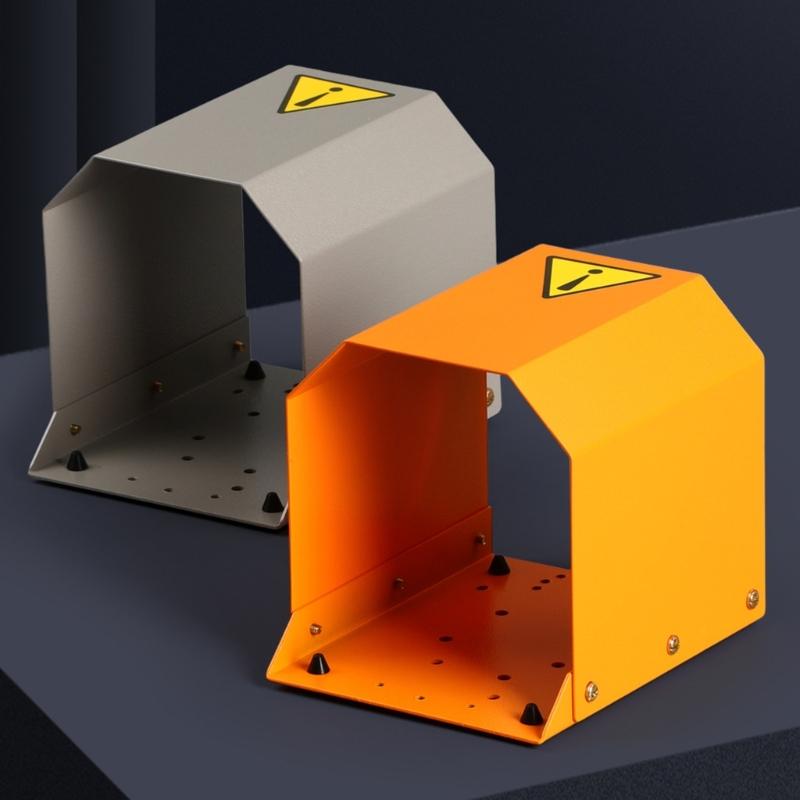 Copertura di Sicurezza Universale per Pedale a Piede con Alloggiamento Metallico per Interruttori a Pedale TFS-1, TFS-201, TFS-01, TFS-3