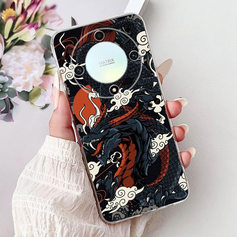 For Honor Magic6 Lite Case ALI-NX3 Popular Fashion Painted Cover Soft Slim Phone Case For Honor Magic5 Lite Magic 6 Lite 5G Bags