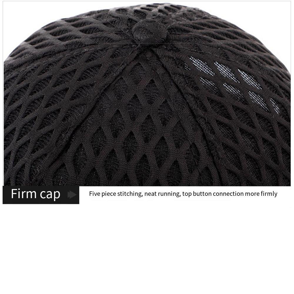 Breathable Wide Baseball Caps Mesh Cool Fishing Hat Portable Causal Sunshade  Large Head