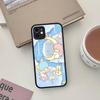 L-Little Twin Stars Phone Case For iPhone 13 12 X XS MAX Pro Max 16 15 11 14 Pro Max Shockproof Matte Cover