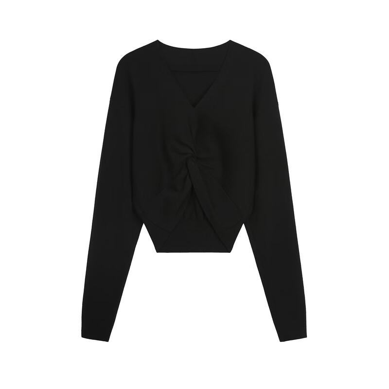 JNBY Women's V-Neck Knit Sweater