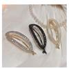 Diamond Inlay Rhinestone Banana Shape Hair Claws Decorations Barrettes Ponytail Holder Hairpins