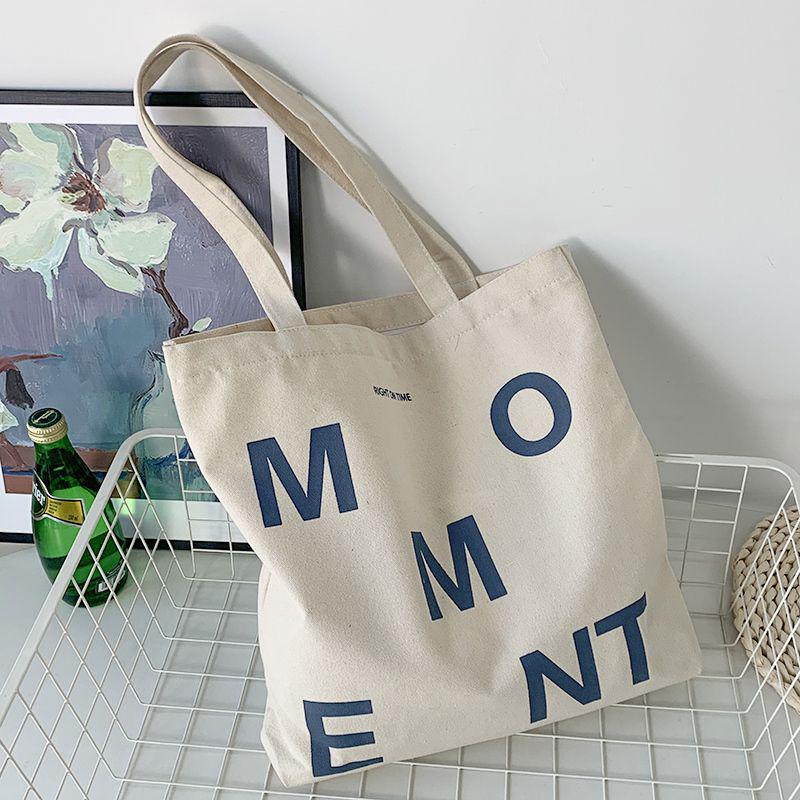 

Trendy Canvas Tote: Large Capacity Women s Handbag