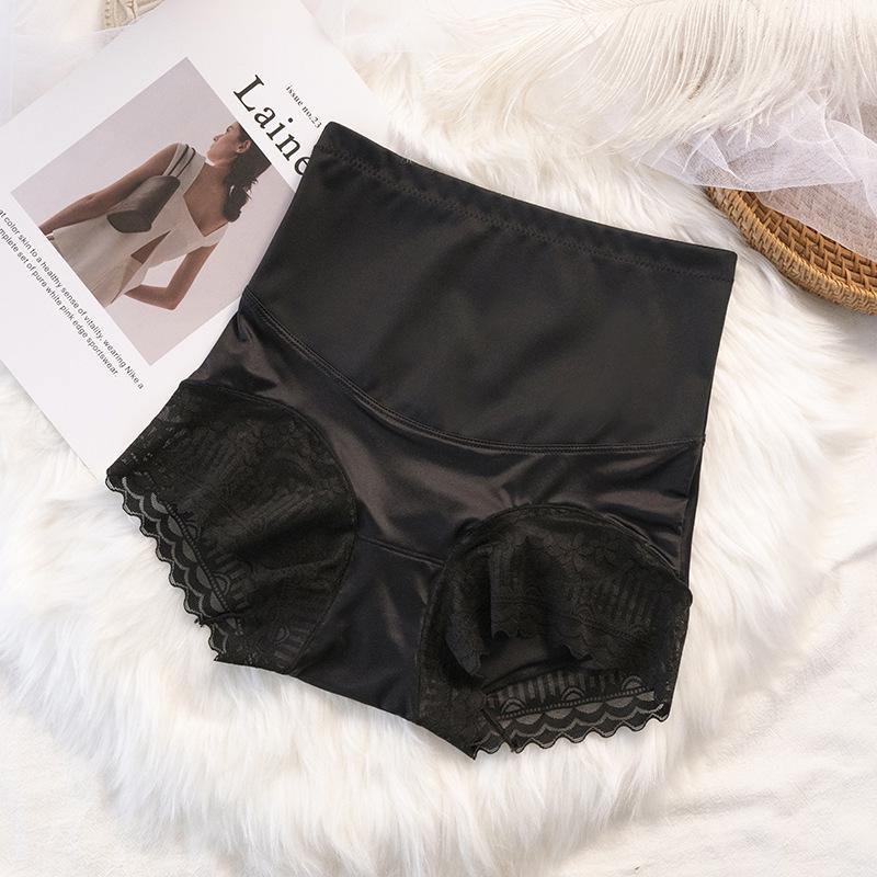 Lace High-Waist Tummy Control Shapewear for Women - Postpartum, Hip-Lifting, Plus Size, Summer Thin Style