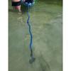 Shore-Side Mooring Rope for Small Boat Stops, Elastic Dock Line Set with Beach Stake and Quick Clip Connection