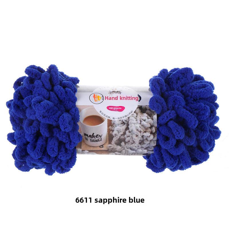 Cozy DIY Knitted Yarn: Medium Thick for Home Decor