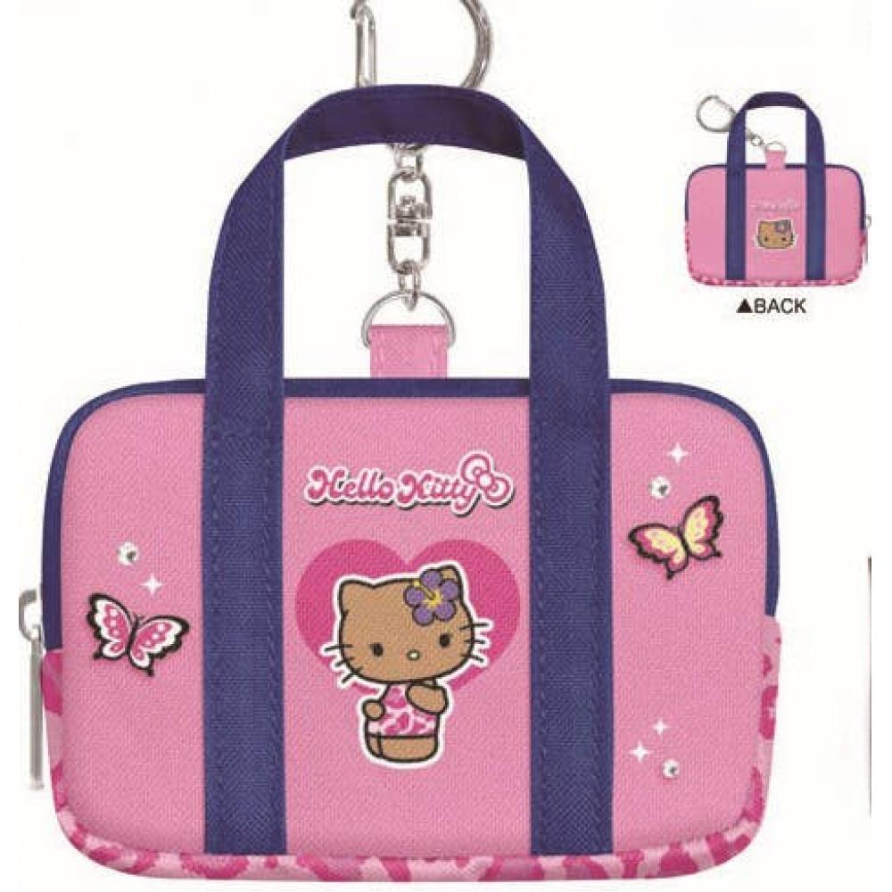 

Sanrio SchoolBag Style Mini Bag Keychain Hello Kitty Pink