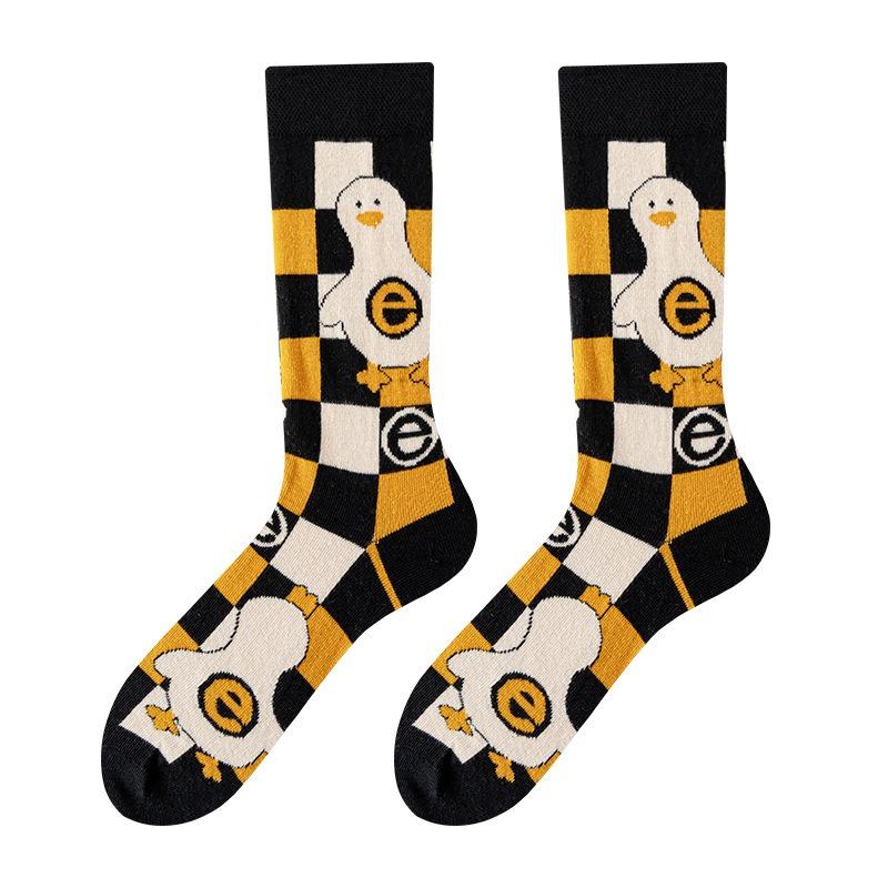 

Смешные носки для мужчин и женщин, забавные, уютные, сумасшедшие, новинка, модные, дышащие, напечатанные, хлопковые носки для ботинок 38-45