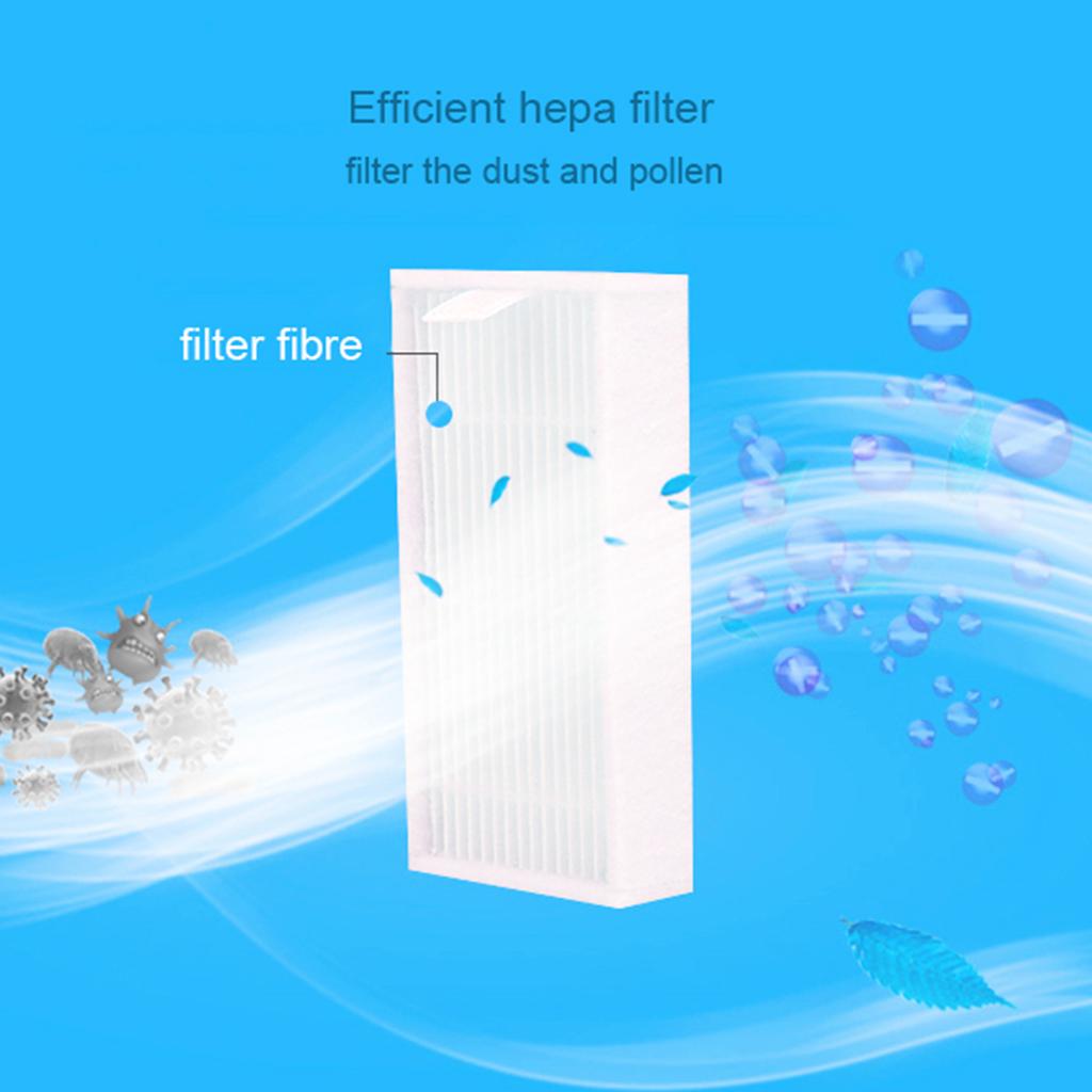 10 Pcs/lot Robot Vacuum Cleaner HEPA Filter Replacement for iLife Robot Vacuum Cleaner, V3, V3S,