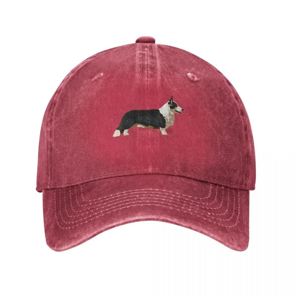 Cardigan Welsh Corgi  Baseball Cap Cotton Adjustable Unisex Casual Outdoor Fashion Hat