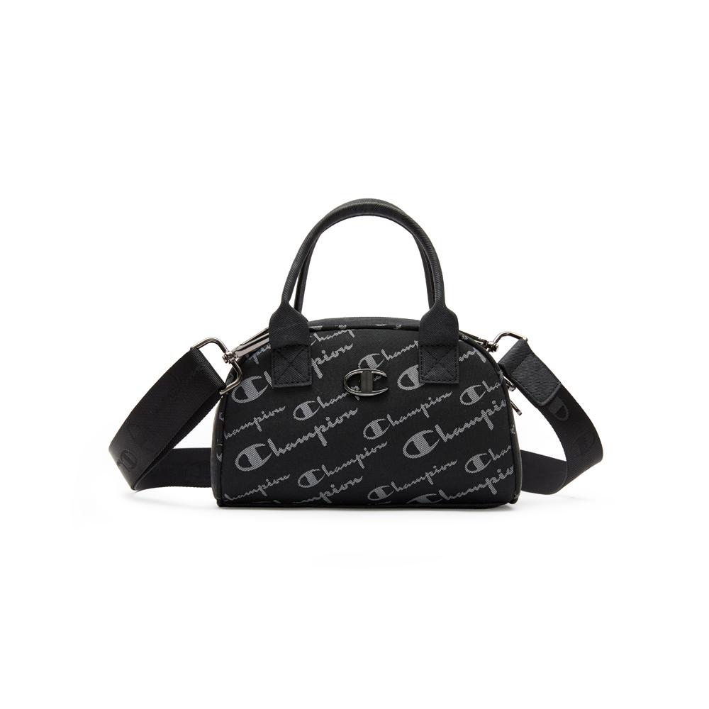 Champion Bowling Bag Metal C-Logo Checkered Letter Combination Pattern Fabric Synthetic Leather Crossbody Bag Unisex bags Khaki Blue Black U4BACPU27 Black 4790₽