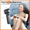 Xiaomi Portable Handheld Refrigeration Fan 6000mAh Rechargeable LED Display Foldable Hanging Neck Fan Outdoor Camping Ice Cooling Fan